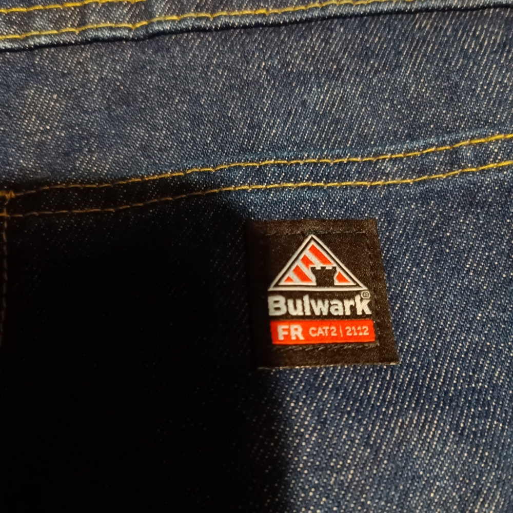 🥭NWT Bulwark 40x32 FR jeans fire resistant - Picture 8 of 10